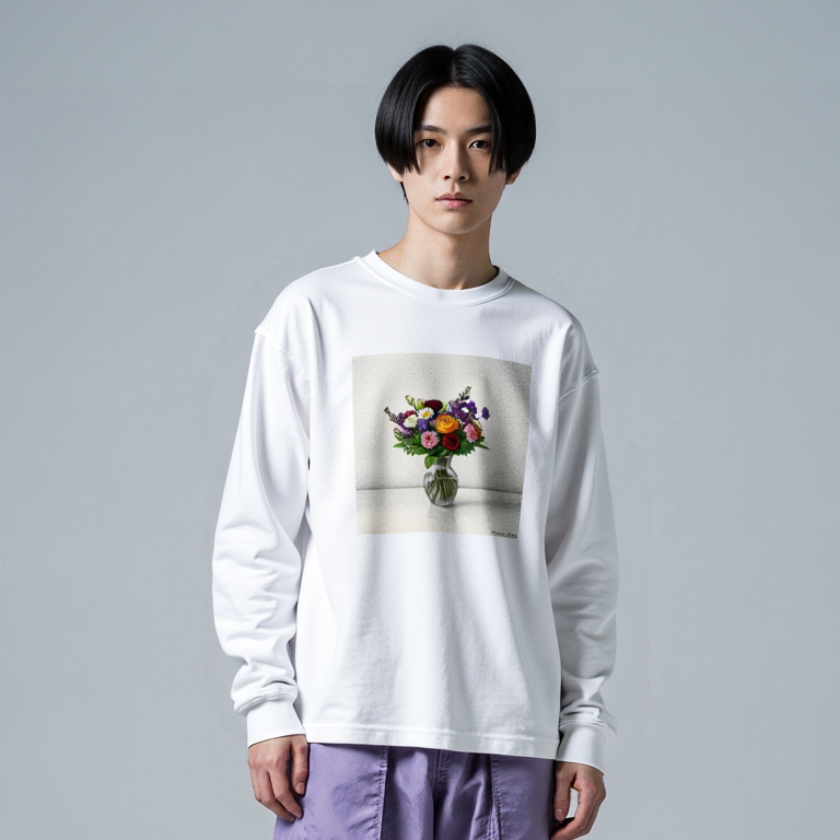 Hanataba - Still, in Bloom- L/S Tee